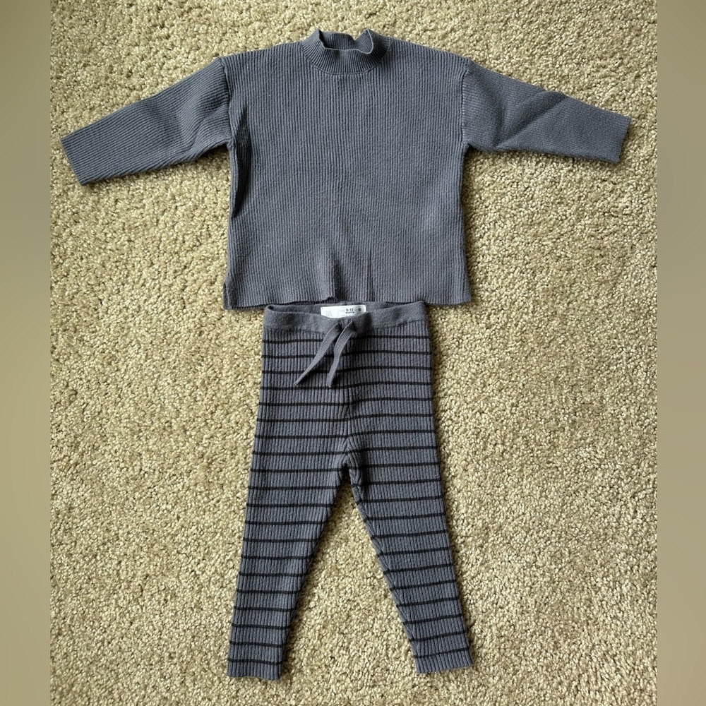 Baby girl sweater set